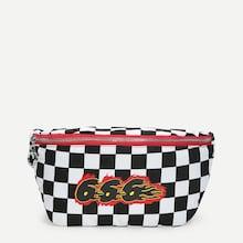 Shein Gingham Printed Bum Bag
