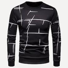 Shein Men Abstract Print Tee