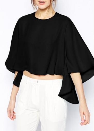 Rosewe Novelty Round Neck Half Sleeve T Shirt For Lady