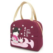 Shein Girl Print Lunch Storage Bag