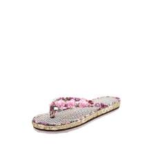 Shein Floral Embellished Flip Flops