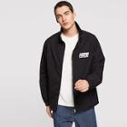 Shein Men Letter Detail Zipper Jacket
