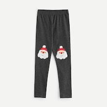 Shein Christmas Embroidered Pants