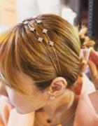 Shein Silver Plated Rhinestone Headband