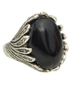 Shein Black Single Big Stone Ring Designs