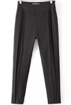 Shein Black Slim Casual Pant