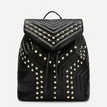 Shein Studded Detail Drawstring Backpack