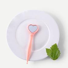 Shein Random Color Eyebrow Razor With Mini Mirror1pc