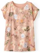 Shein Short Sleeve Floral T-shirt