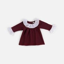 Shein Toddler Girls Ruffle Trim Dress