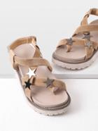 Shein Star Detail Toe Ring Flatform Sandals