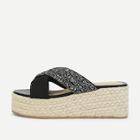 Shein Flatform Espadrille Sliders