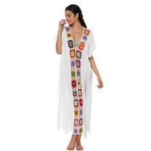 Shein Crochet Trim Cover Up