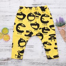 Shein Boys Little Monster Print Pants