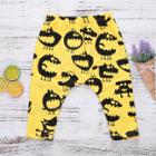 Shein Boys Little Monster Print Pants