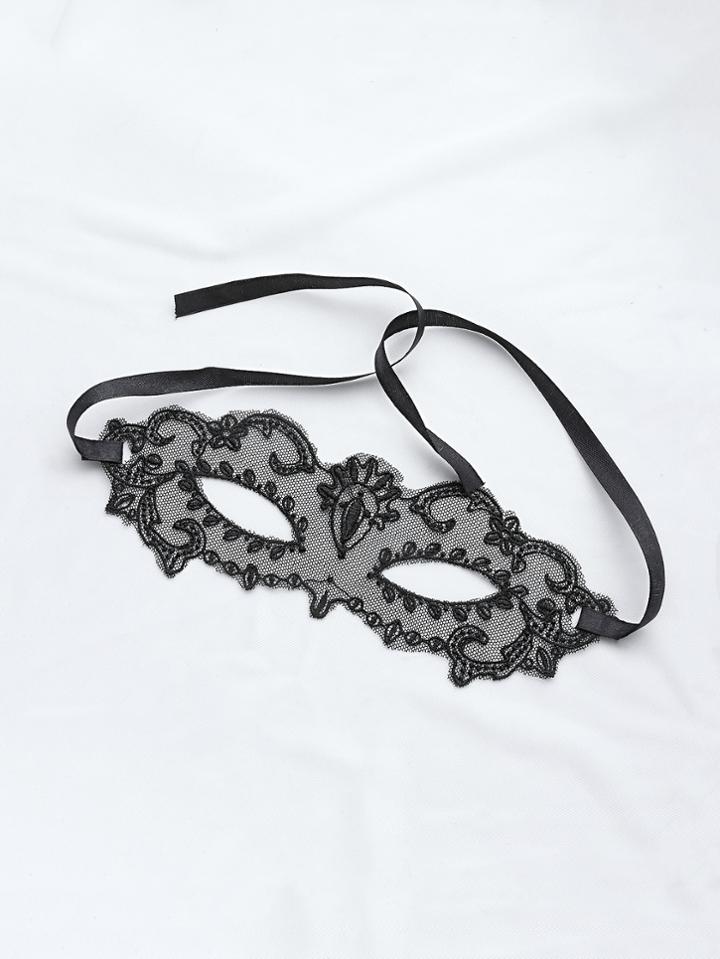 Shein Pretty Costume Lace Mask
