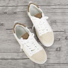 Shein Lace Up Splice Color Sneakers