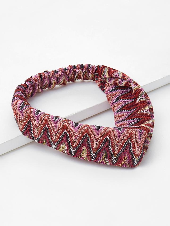 Shein Colorful Pointelle Headband