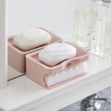 Shein Draining Soap Holder With Sponge