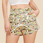 Shein Camo Print Shorts With Transparent Cover