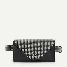 Shein Studded Detail Flap Bum Bag