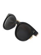 Shein Stud Black Frame Sunglasses