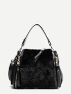 Shein Zip Around Fuzzy Grab Bag