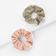 Shein Contrast Trim Hair Tie 2pcs