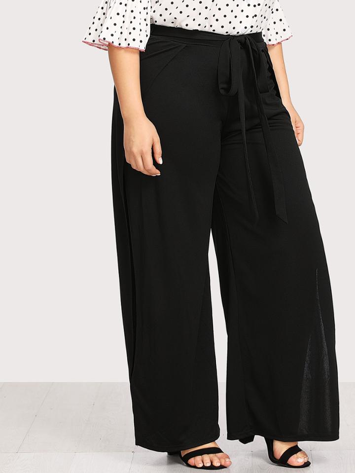 Shein Split  Side Wide Leg Pants