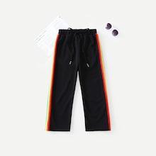 Shein Toddler Girls Rainbow Print Pants