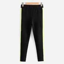 Shein Contrast Tape Side Legging
