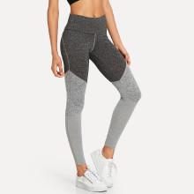 Shein Colour Block Peg Leg Leggings