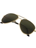 Shein Soft Rounded Corners Golden Frame Sunglasses
