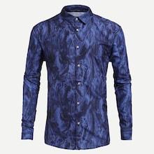 Shein Men Random Print Shirt