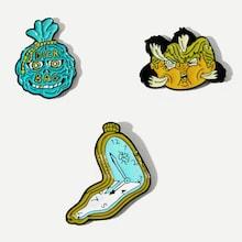 Shein Cartoon Brooch Set 3pcs
