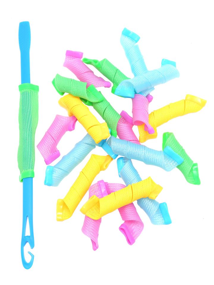 Shein Multicolor Hair Curlers Rollers Perm Rods