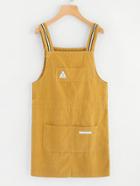 Shein Pocket Front Corduroy Overall