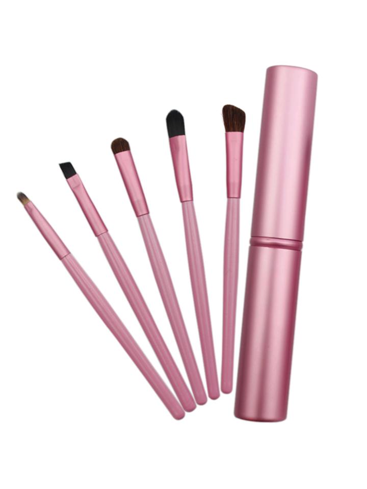 Shein Eye Brush Set With Storage Bucket