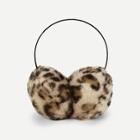 Shein Fluffy Leopard Earmuff
