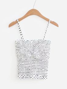 Shein Shirred Cami Top