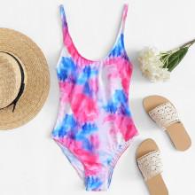 Shein Tie Dye Swimsuit