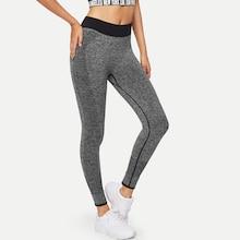 Shein Contrast Trim Skinny Legging