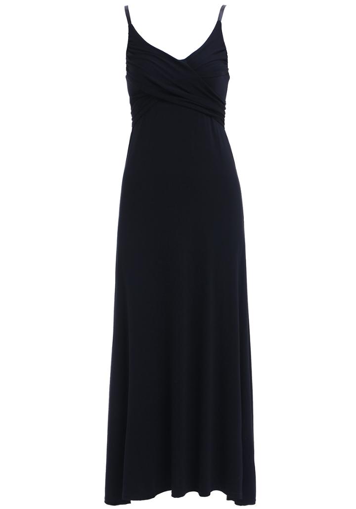Shein Black Spaghetti Strap Slim Dress
