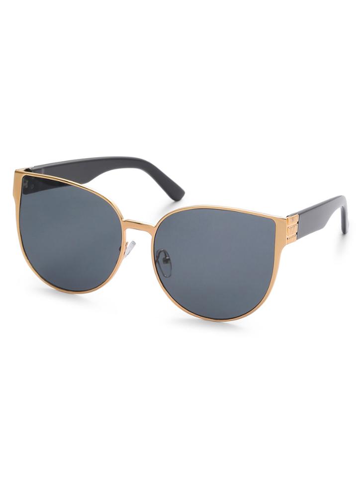 Shein Metal Frame Cat Eye Sunglasses