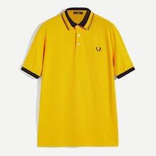 Shein Men Embroidered Detail Polo Shirt
