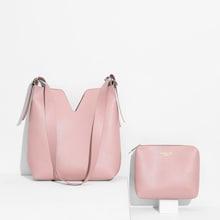 Shein V Cut Pu Shoulder Bag With Inner Pouch
