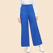 Shein Button Front Straight Leg Pants