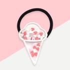 Shein Girls Ice-cream Design Hair Tie 1pc