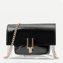 Shein Flap Chain Bag With Inner Clutch