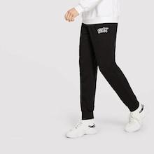 Shein Men Elastic Waist Drawstring Letter Pants